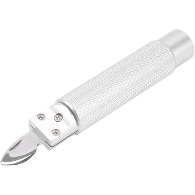 Sollbry - Navaja abridora de relojes, abridor de cajas con una sola hoja, navaja de banco para relojero, herramienta de reparación para quitar tapas