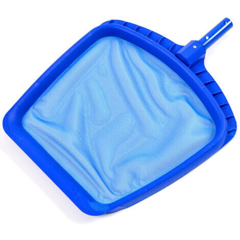 Sollbry Nettoyant de tête de filet d'écumoire de feuilles extra fort de qualité supérieure pour piscine, spa, fontaine, étang, jacuzzi, feuilles, insectes, débris, entretien de nettoyage fin, renforce