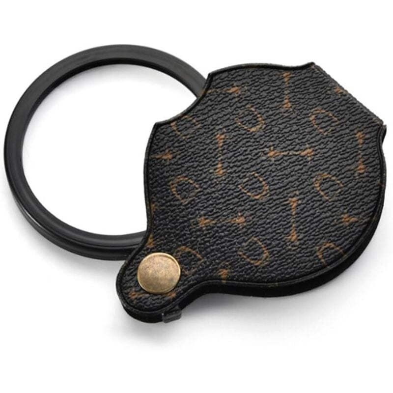 Image of Sollbry - Neue Handlupe, faltbare Lesehilfe-Lupe, 15-fache Taschenlupe, Durchmesser 70 mm