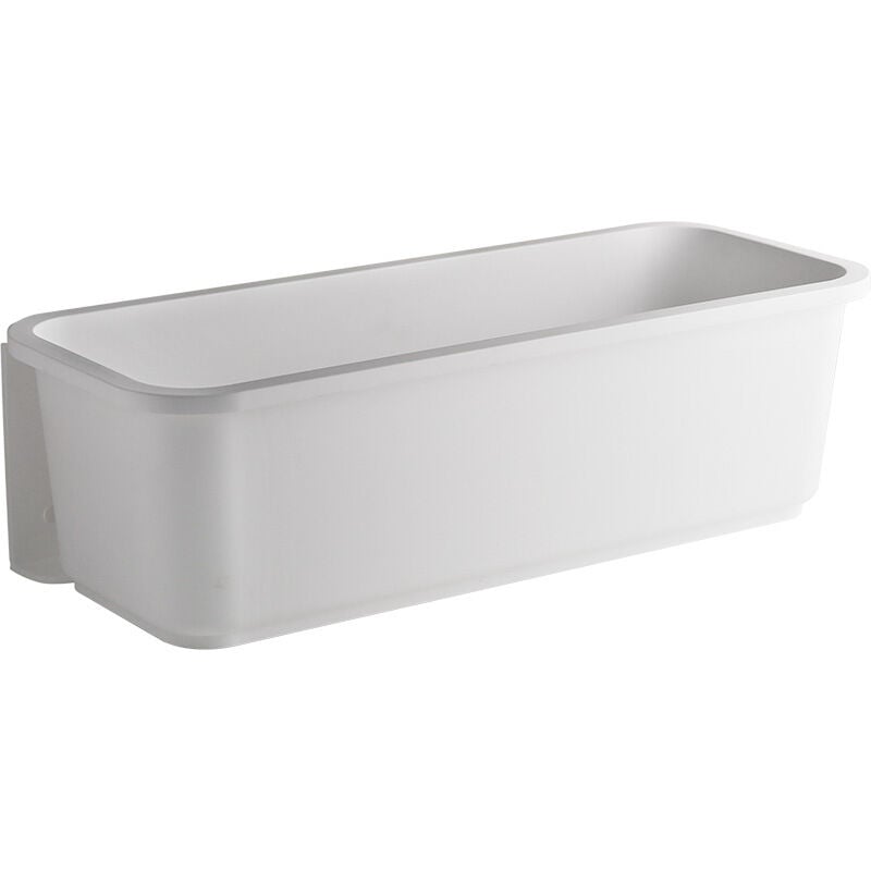 Organisateur de Panier Coulissant 37.6x16.7x11.2cm Etagere de Rangement sous Evier Panier Rangement Cuisine Coulissant avec Rails Support Adhésif