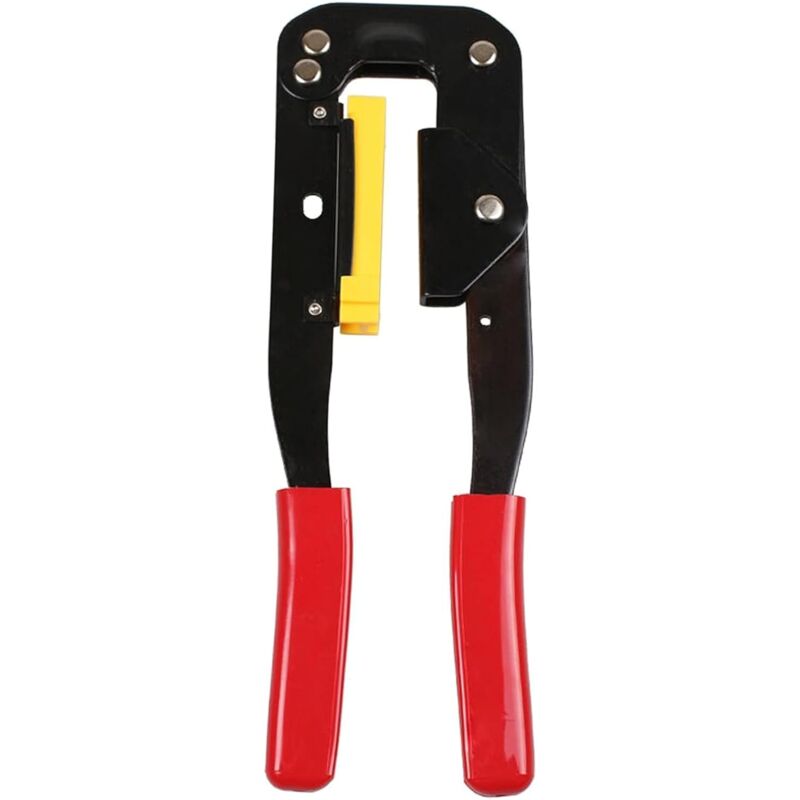 Sollbry - Outil de sertissage professionnel idc, 214 pinces à câble Pince à sertir de câble d'ordinateur pour connecteurs idc de câble plat