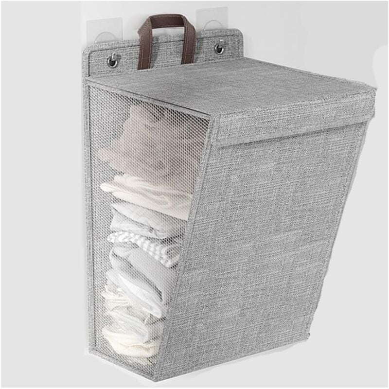 Panier à linge Panier à linge Panier à linge Panier à linge suspendu Sac à linge, sac à linge fin - Sollbry