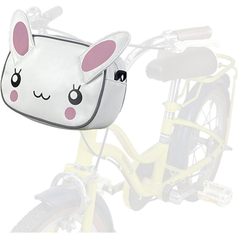 Sollbry - Panier de vélo, sacoche de guidon de vélo pour enfants, convient pour les roues, les vélos, les tricycles ou les voitures à pédale, etc.