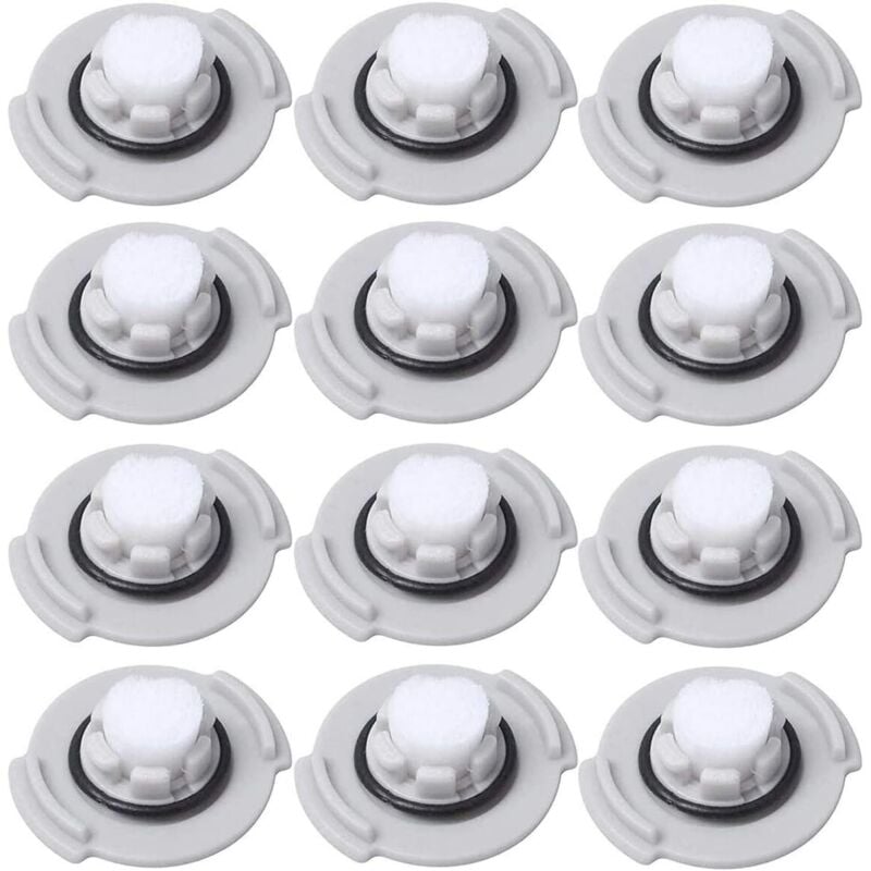 Paquete de 12 filtros para tanque de agua compatibles con Xiao-mi Ro-borock S50, S55, S6, S5Max, T60 y T6 - Repuestos - Sollbry