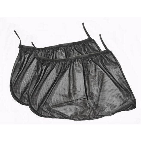 Sollbry Parasol para coche, 2 unidades, para ventanilla delantera, cortina opaca para coche, protege a bebés, niños y mascotas, 60 x 52 cm