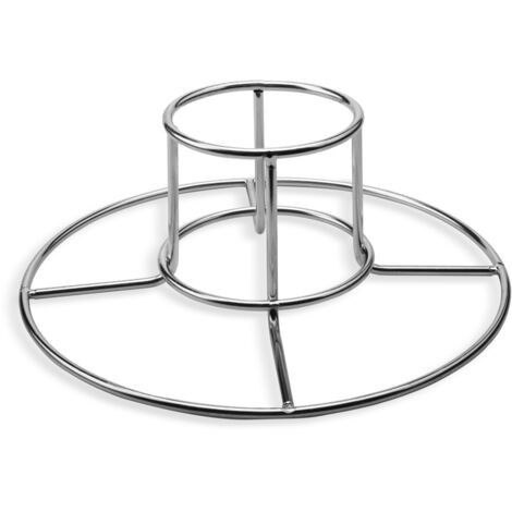 Sollbry Parrilla para pollo, soporte para pollo a la barbacoa, bandejas antiadherentes para asar pollo, pavo y barbacoa, utensilios de cocina para exteriores con latas de cerveza.