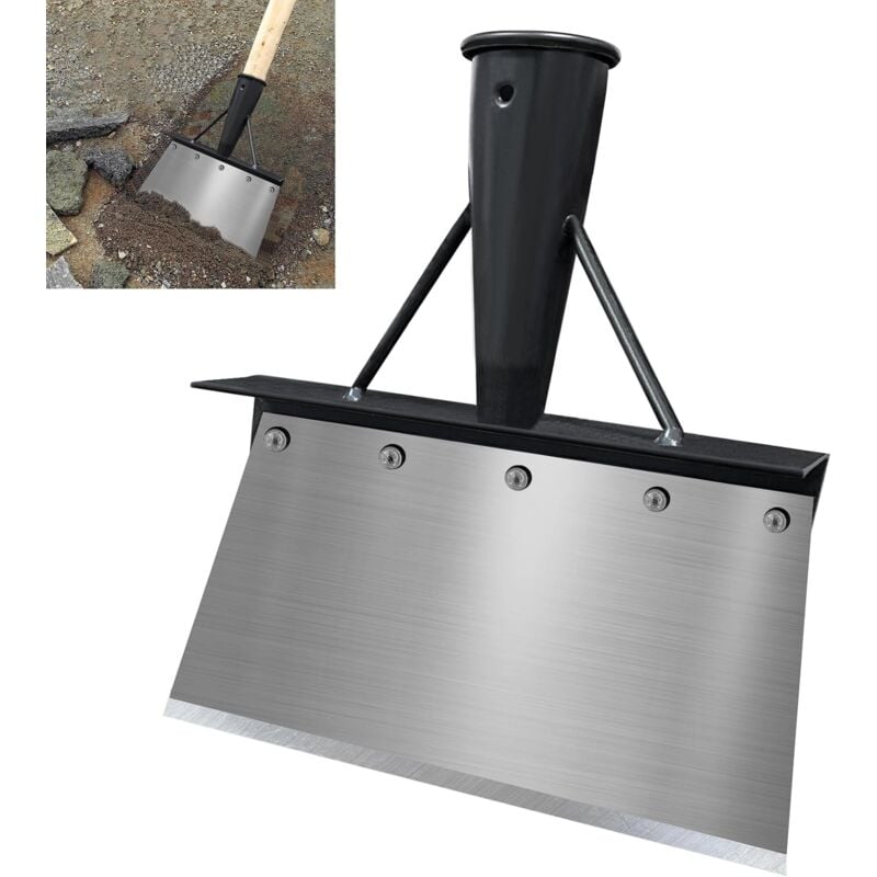 Sollbry - Pelle de nettoyage multifonctionnelle pour le jardinage, 28 cm, outil de nettoyage et pelle de nettoyage, outil de jardinage, pelle à