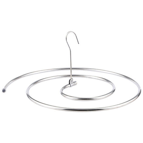 Sollbry Perchas en espiral para mantas, edredones secados al sol, sábanas, colchones (redondos)