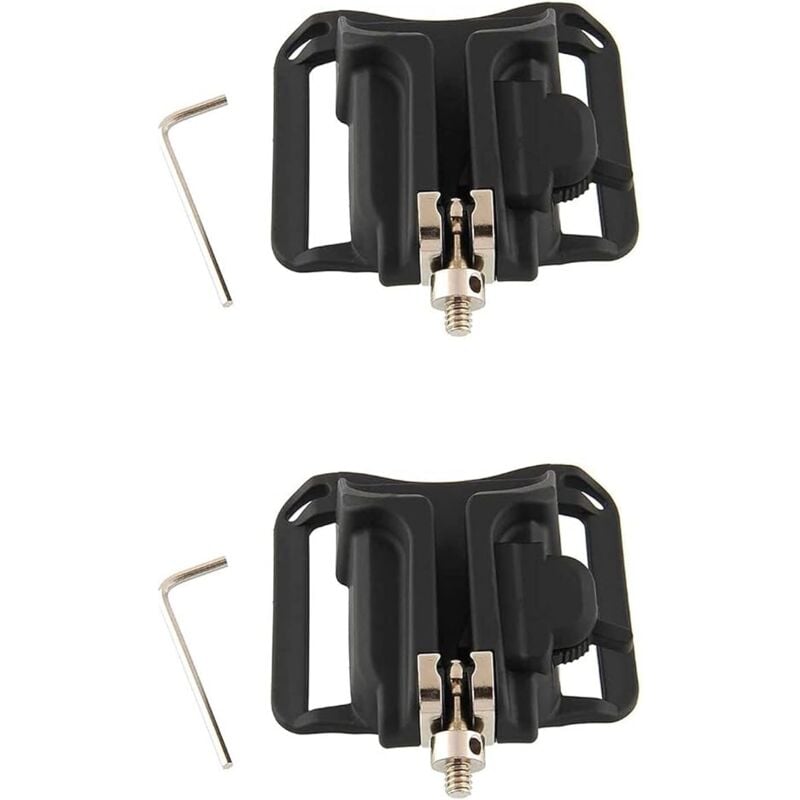 Image of Sollbry - pezzi clip da cintura per fotocamera, supporto per cintura per fotocamera, utilizzato per fissare la fotocamera slr per evitare di