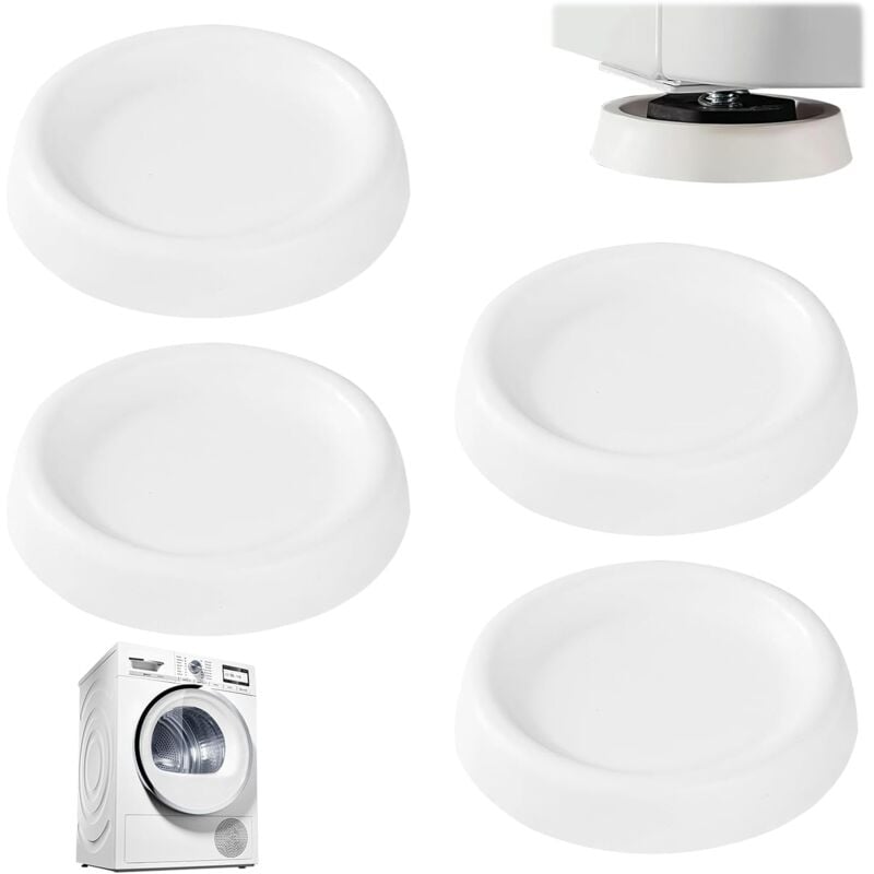 Image of Piedini antivibranti per lavatrice, cuscinetti antivibranti universali per elettrodomestici, lavatrici e asciugatrici, cuscinetti per lavatrice