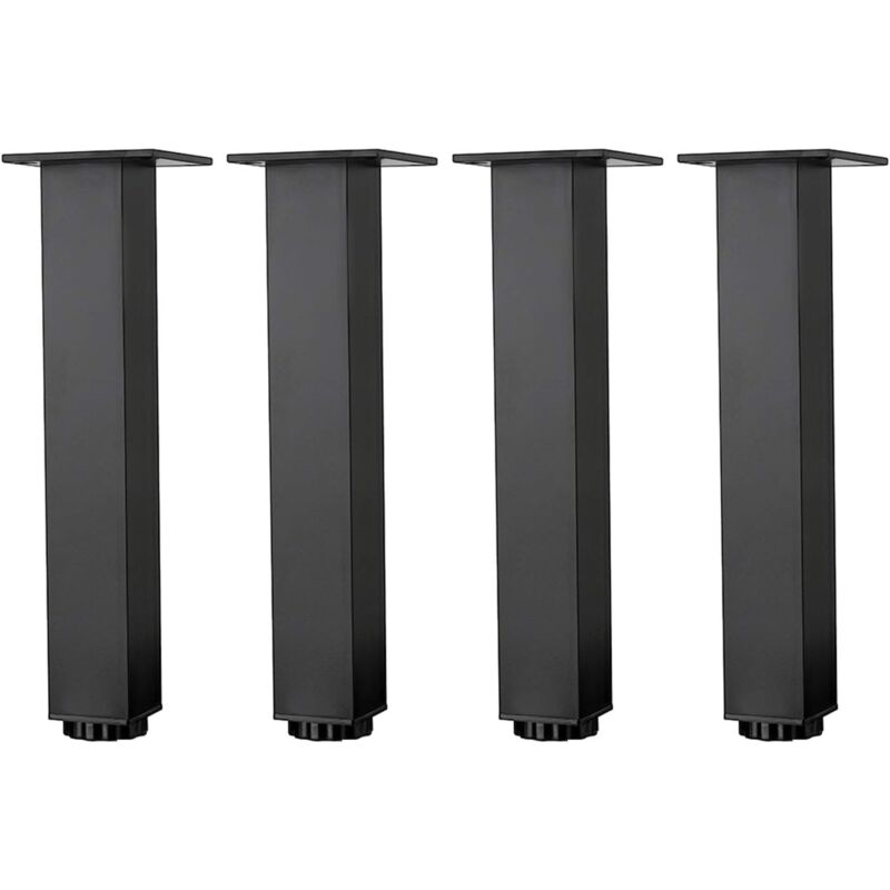 Sollbry - Pieds de Meubles en Alliage D'aluminium Réglables en Hauteur,Pieds de Table Basse de Canapé,Pieds D'armoire de Salle de Bain de