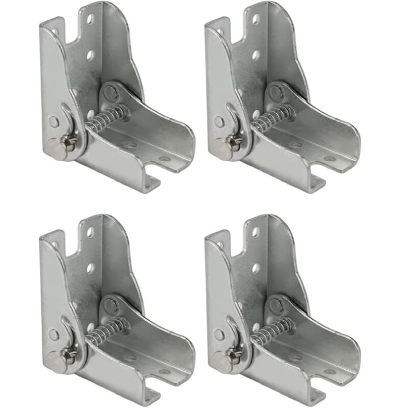 Sollbry - piezas de soportes para patas de mesa plegables, bisagras autoblocantes, bisagras para patas de mesa plegables, patas de mesa y patas de