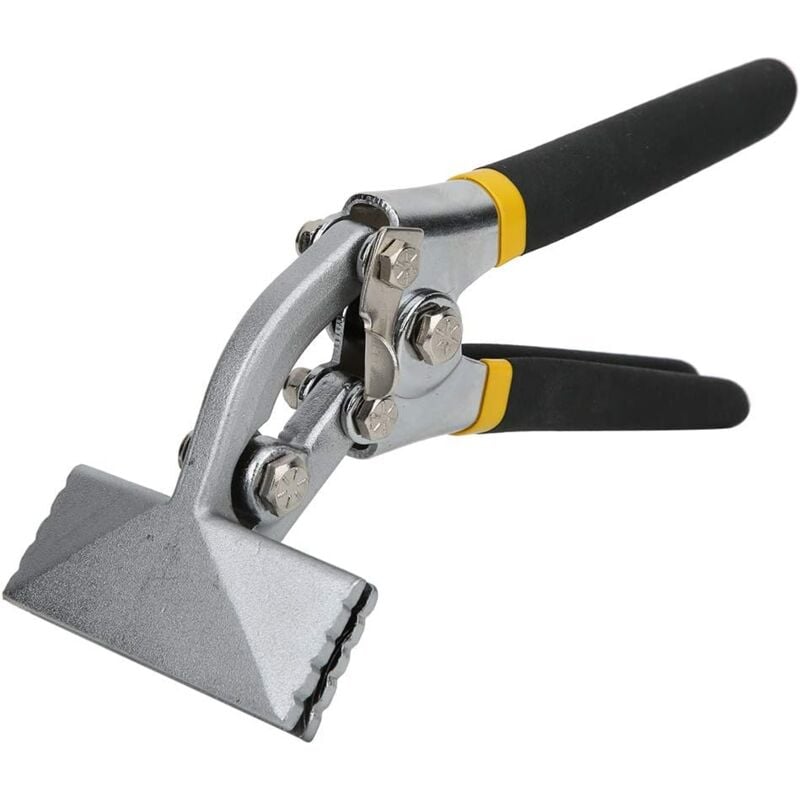 Pince à Plier Les Tôles Pince Manuelle à Tôle Sertisseuse Poignée Antidérapante Pince à Sertir pinces pour plier les tôles Outil pour aplatir