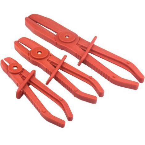 Sollbry Pinces Tuyaux, Pince a Collier Durite, Pince Durite Carburant, Hose Clamp Pliers, Pinces pour Tuyaux Flexibles, Pinces à Clamper les Durites, Pinces à Durite, Outil de Serrage pour Tuyaux Flex