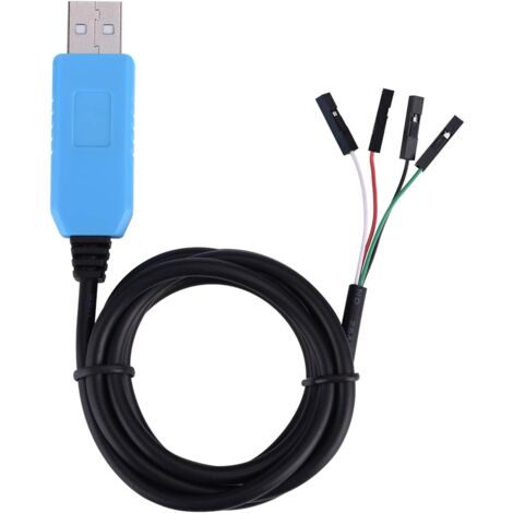 Sollbry PL2303TA USB to TTL RS232 Module Converter Serial Cable Adapter USB to TTL Cable Perfectly Compatible with Win XP/VISTA/7/8/8.1 System