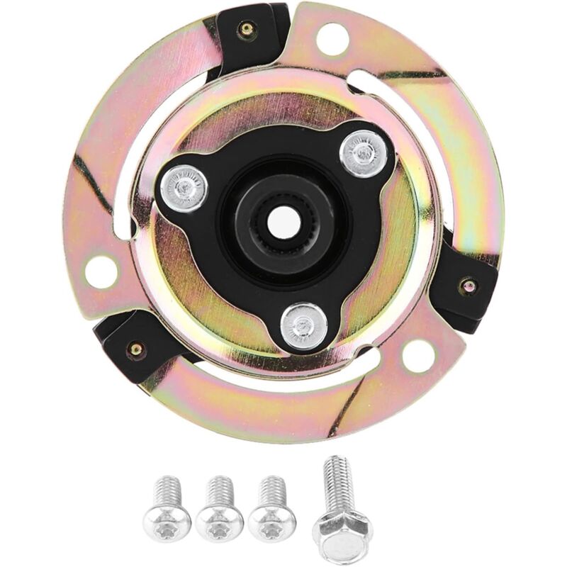 Sollbry - Placa de cubo del embrague del compresor de coche, kit de reparación universal para compresor de aire acondicionado, embrague
