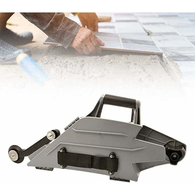 Sollbry - Placo Banjo, outil de collage de banjo pour cloisons sèches, outil de joint de plaque de plâtre, banjo en plastique avec roue d'angle