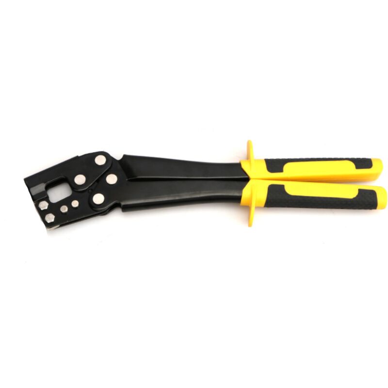 Poignée Boulon Sertissage Cloisons sèches Pince : Pince à frapper fixe en acier léger Pince à poinçonner professionnelle Boulon de préhension