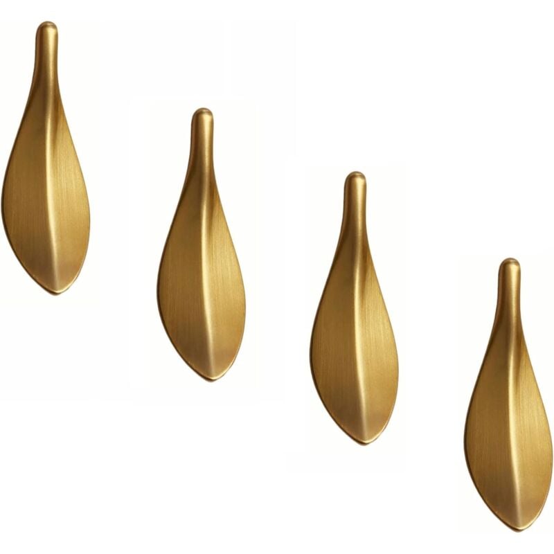 Sollbry - Poignee de Meuble Cuisine, Poignee de Porte Cuisine, Poignée Meuble Dorée, pour Tiroir Meuble Cuisine Home Decorating, Renovation Porte, 4