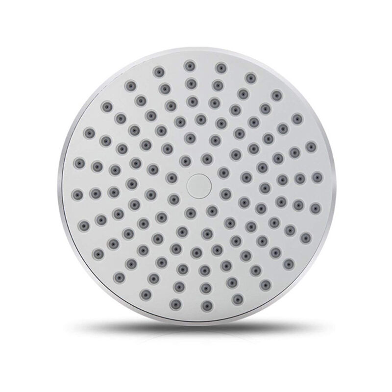 Sollbry - Pommeau de douche de toilette Pommeau de douche de tête Arroseur supérieur Pommeau de douche rond à haut débit en abs , Huit pouces