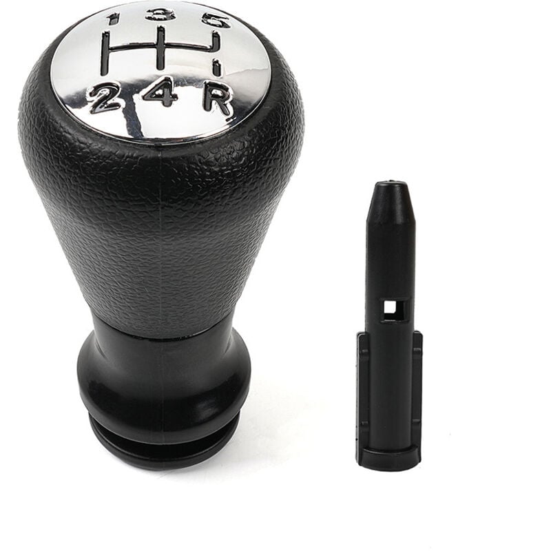 Sollbry - Pomo de cambio manual de 5 velocidades para Peugeot 106, 107, 205, 206, 306, 406, 307, 308 y 3008/ Citroën Picasso, Saxo, C1, C2 y C4.