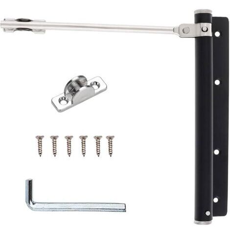 Sollbry Porte Closers, Ferme Porte Automatique, Ferme Porte à Ressort, Ferme Porte en Acier Inoxydable, Réglable Ferme Portes Avec Vis, Pour les Portes Intérieures et Extérieures Maison & Bureau & Hôt