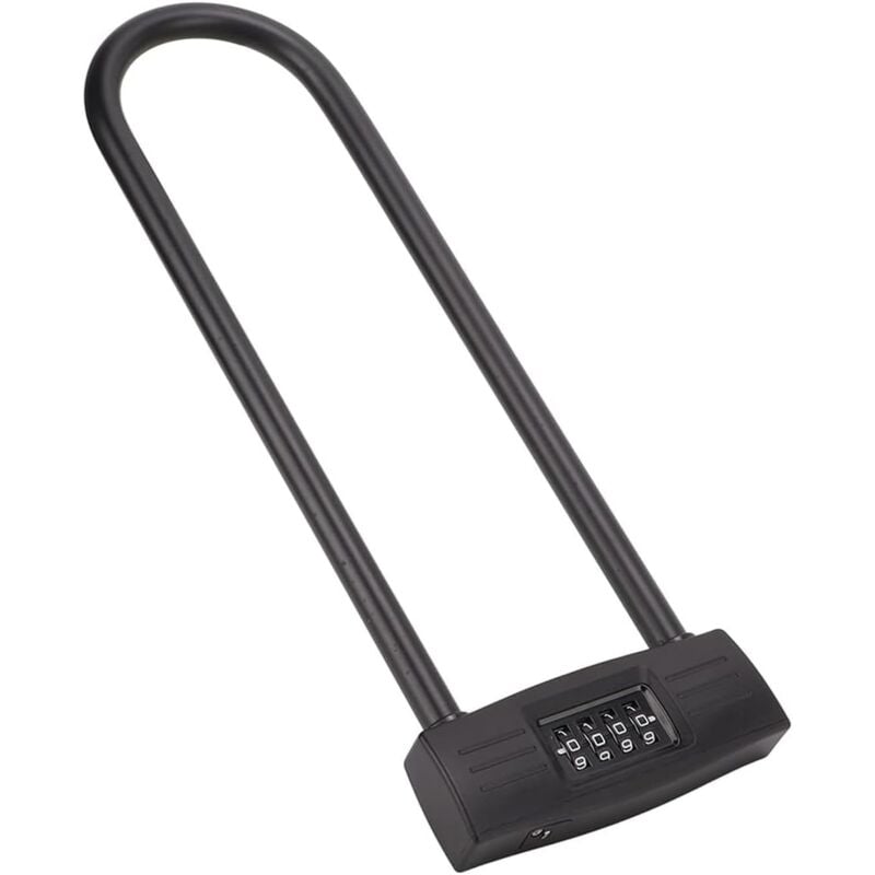 Sollbry - Pour Vélo, 20 Mm - Antivol Robuste - Câble De Sécurité De 1,2 m De Long Montage Robuste Et Clé Antivol,Cadenas à Combinaison De 4 Chiffres