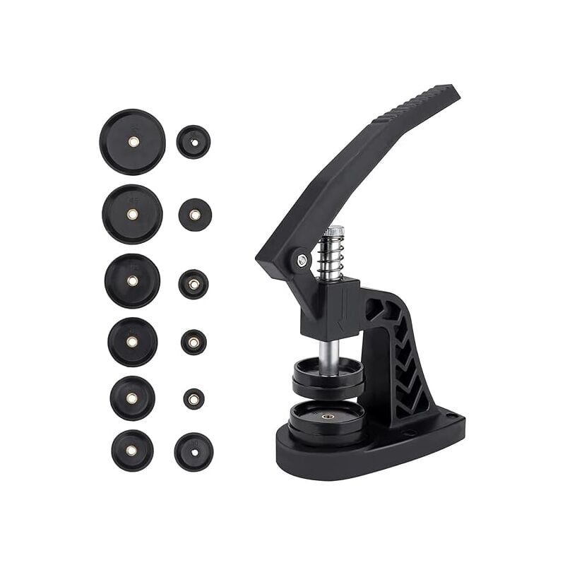 Sollbry Presse de Boîtier Montre Matrice de Presse de Boîtier Arrière avec 12 Tailles de Moules, Kit Reparation Montre Ouvre Boitier Montre Ouvre