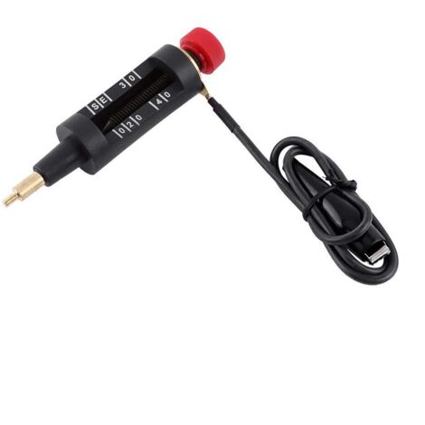 Sollbry Probador de bobinas de encendido, comprobador de bujías de alta energía ajustable, analizador de encendido del motor, herramienta de diagnóstico de bobina de captación