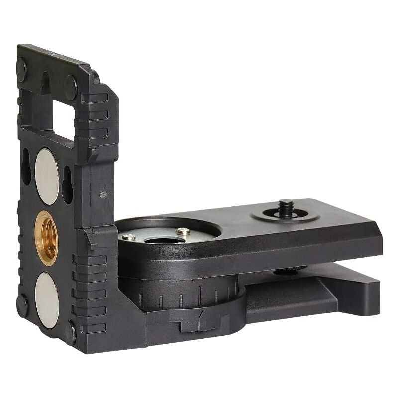Sollbry - PV3 Adaptateur pour Niveau Laser, Base Pivotante Magnétique Multifonction, Support Réglable à 180°, Laser Level Adapter avec Fileté Mâle de