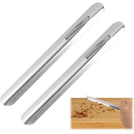 Sollbry – Ramasse-miettes de table en aluminium – 2 pièces – Nettoyage facile des nappes – Poignée ergonomique pour contrôle précis