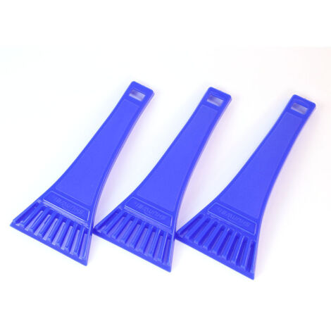 Sollbry Raspador de hielo para coche (3 piezas) - Pala de nieve para parabrisas - Herramienta para descongelar hielo - Herramientas para quitar nieve