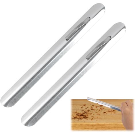 Sollbry Recogemigas de mesa curvo de acero inoxidable (2 piezas), ideal para limpiar fácilmente el mantel, práctico recogedor de migas para camareros, accesorio manual para restaurante (plateado)