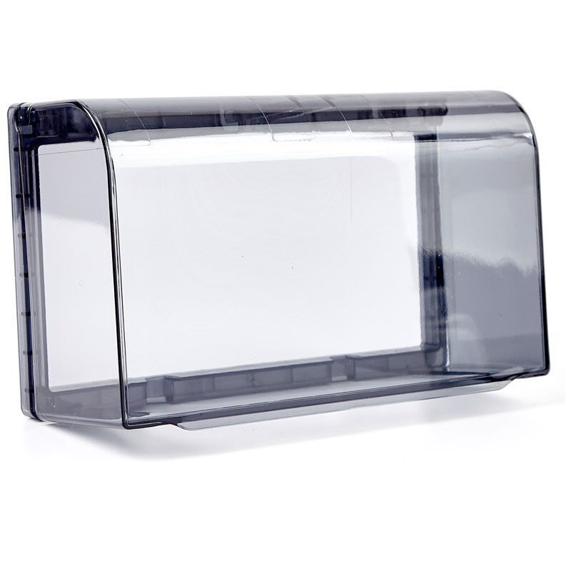 Résistant aux intempéries – Prise extérieure et couvercle de prise – Noir, 202 x 121 x 75 mm. - Sollbry