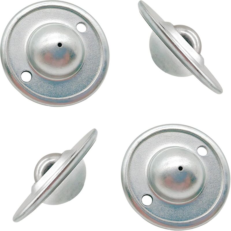 Sollbry - Roulement Billes Transfert à Billes Roulettes pour Meubles - 4pcs Rouleaux à Billes Montées en acier inoxydable Ransfert à Rouleaux Unités