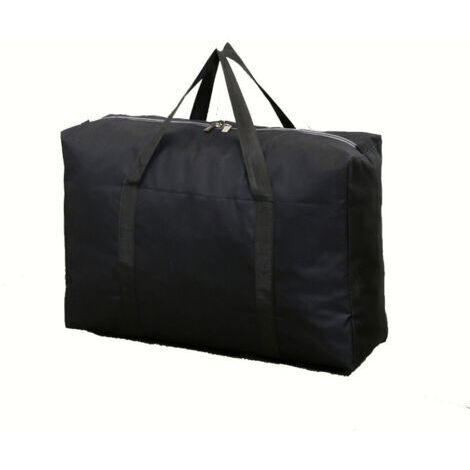 Sollbry Sac de rangement pratique, sac de rangement jumbo,  très grand sac imperméable et résistant avec poignée en toile pour linge de lit, couvertures, couettes, linge de maison (804825cm)