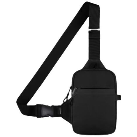 Étui Ceinture Smartphone Holster - Pochette Multi-usages Nylon 17x10x5cm Noir