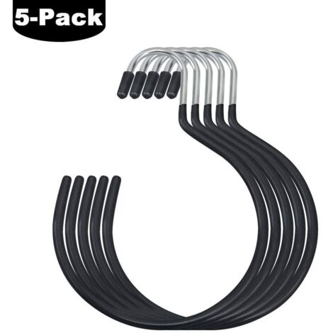Sollbry Schalhalter, Schalhalter, Schalaufhänger, Krawattenhalter, Schalhalter, Gürtelhalter, Multifunktions-Schrank-Organizer-Halter für Schals, Krawatten, Gürtel, Handtuch, Schal