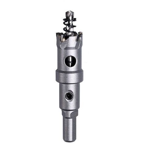 Sollbry Scie cloche bimétallique en carbure robuste de qualité industrielle coupe trou en acier inoxydable 3/4"(19mm)