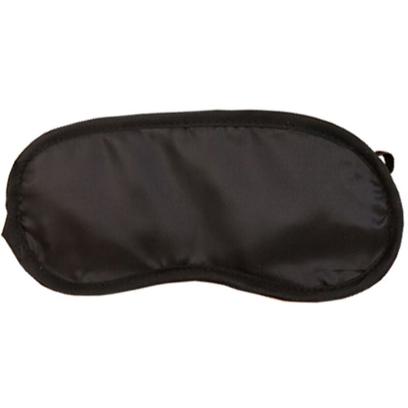 Image of Sollbry seidig weiche Schlafmaske – Schwarz