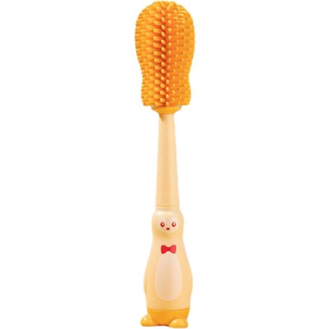 Sollbry Silicone Bottle Cleaning Brush, Water Bottle Brush - Baby Bottle Brush - Baby Bottle Brush, 4 in 1 Baby Bottle Brush, Cup Crevice Cleaning Brush