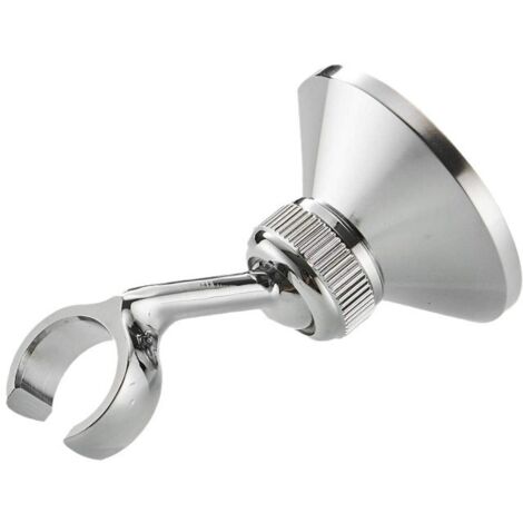 Sollbry Soporte de ducha de pared Soporte de pared para cabezal de ducha giratorio de 360° para cabezal de ducha o ducha de mano