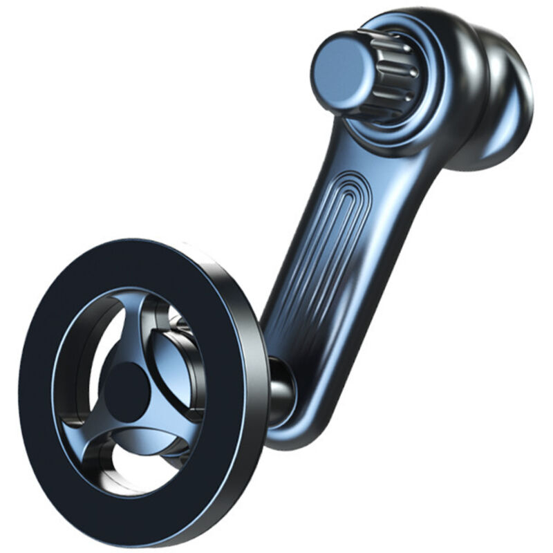 Sollbry - Soporte para teléfono de coche, compatible con rejillas de ventilación, flexible, retráctil, giratorio de 360°, multifuncional, compatible