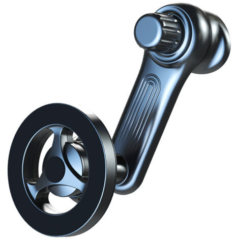 Sollbry Soporte para teléfono de coche, compatible con rejillas de ventilación, flexible, retráctil, giratorio de 360°, multifuncional, compatible con la mayoría de los teléfonos.