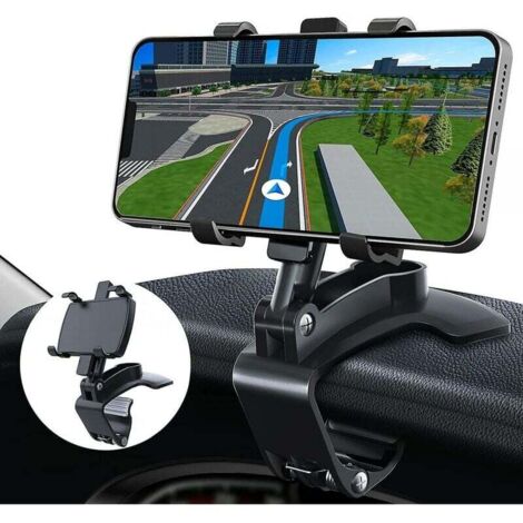 Sollbry Soporte para teléfono de coche Soporte para teléfono de coche Oso de fresa Soporte para teléfono de coche Soporte para teléfono de casa
