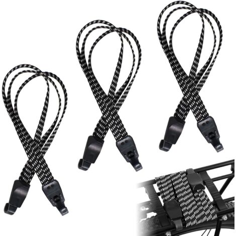 Sollbry Stück elastische Spanner mit Haken, 3-in-1-Motorrad-Gepäckgurt, einziehbarer Fahrradspanner für Fahrrad, Motorrad, Helm, Gepäck, Trolley, Anhänger, Fracht, 62–130 cm, Motorrad-Spanner