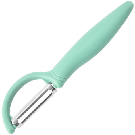 Sollbry Stück Universalschäler, Edelstahl-Gemüseschäler, manueller Gemüseschäler, Kartoffelschäler, ergonomischer Griff, Küchenschälmesser für Gemüse, Obst