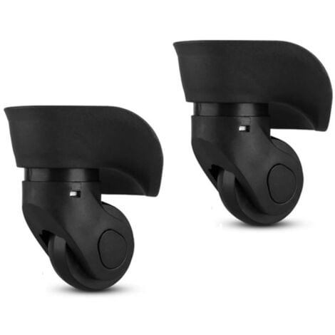 Sollbry Suitcase Wheels 2 Pair Replacement Wheels for Universal Suitcases Luggage Replacement Wheel Swivel Wheels