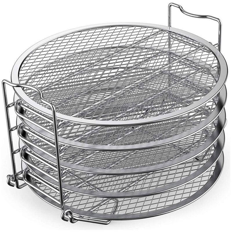 Sollbry - Support déshydrateur pour accessoires Ninja Foodi, autocuiseur et friteuse à air comprimé 6,5 litres et 8 litres – Grille de cuisson en