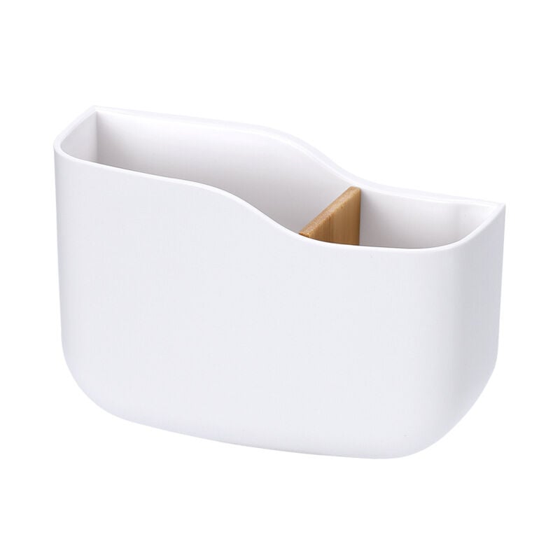 Image of Sollbry Supporto universale per controller, contenitore portaoggetti da parete senza fori o fessure, per ufficio, scrivania, comodino, cancelleria,